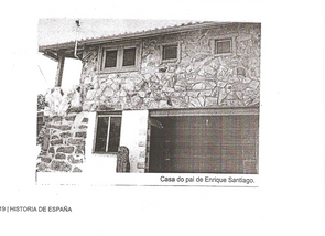 Casa dos pais de Enrique Santiago, onde permaneceu agochado 5 meses nun armario